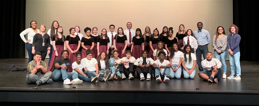 BHS Choir Performs at Black History Month Presentation BHS Choir Performs at Black History Month Presentation